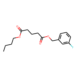 Glutaric acid, butyl 3-fluorobenzyl ester