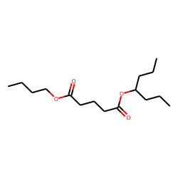 Glutaric acid, butyl 4-heptyl ester
