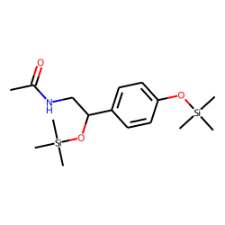 4-(2-Acetylamino-1-(trimethylsilyloxy)ethyl)phenol, trimethylsilyl ether