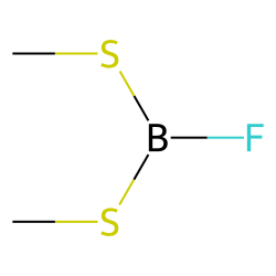 Fluoro-bis(methylthio)borane