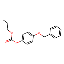 Carbonic acid, propyl 4-benzyloxyphenyl ester