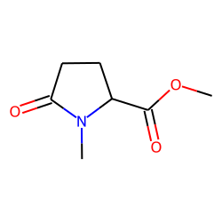 2-Pyrrolidone-5-carboxylic acid, N-methyl, methyl ester