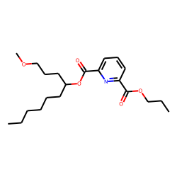 2,6-Pyridinedicarboxylic acid, 1-methoxydec-4-yl propyl ester