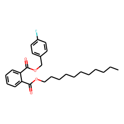 Phthalic acid, 4-fluorobenzyl undecyl ester