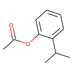 Phenol, 2-(1-methylethyl)-, acetate