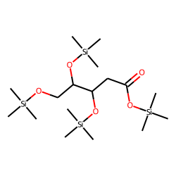 Ribonic acid, 2-desoxy-tetrakis-O-(trimethylsilyl)-