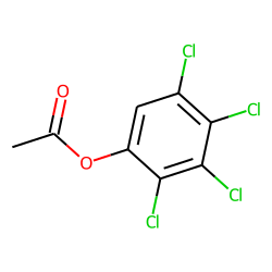 Phenol, 2,3,4,5-tetrachloro-, acetate