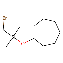 Cycloheptanol, bromomethyldimethylsilyl ether