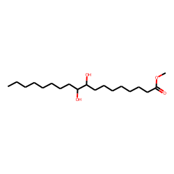 Octadecanoic acid, 9,10-dihydroxy-, methyl ester