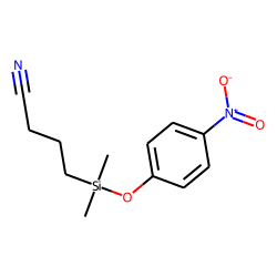 1-(3-Cyanopropyl)dimethylsilyloxy-4-nitrobenzene