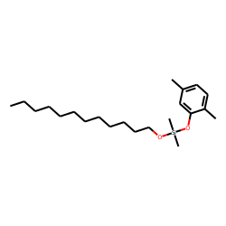 Silane, dimethyl(2,5-dimethylphenoxy)dodecyloxy-