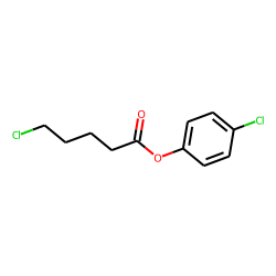 5-Chlorovaleric acid, 4-chlorophenyl ester