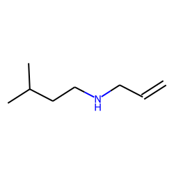1-Butanaine, 3-methyl, N-(2-propenyl)