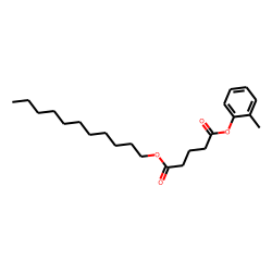 Glutaric acid, 2-methylphenyl undecyl ester
