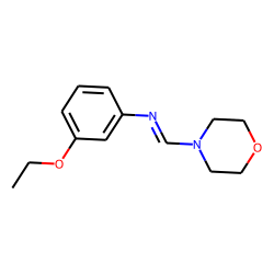 Methanimine, 1-(4-morpholino), N-(3-ethoxyphenyl)