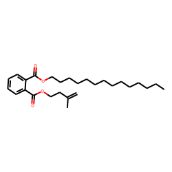 Phthalic acid, 3-methylbut-3-enyl tetradecyl ester