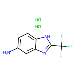 Benzimidazole, 5-amino-2-(trifluoromethyl)-, dihydrochloride