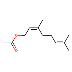 2,6-Octadien-1-ol, 3,7-dimethyl-, acetate, (Z)-