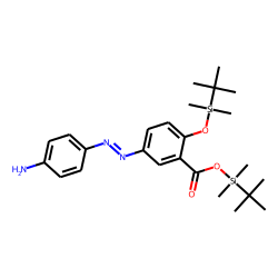 Mordant yellow 12, O,O'-di(tert.-butyldimethylsilyl)-
