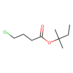 Butanoic acid, 4-chloro, 1,1-dimethylpropyl ester
