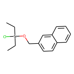 Silane, chlorodiethyl(2-naphthylmethoxy)-