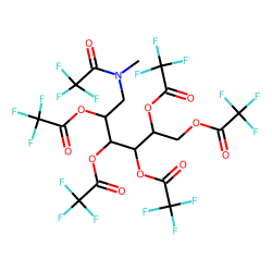 1-Deoxy-1-(methylamino)-D-galactitol, N,O,O,O,O,O-hexa(trifluoroacetyl)-
