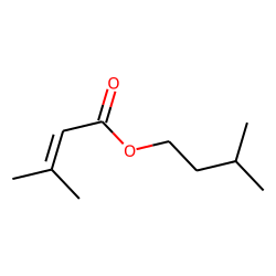 2-Butenoic acid, 3-methyl-, 3-methylbutyl ester