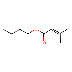3-Methyl-2-butenoic acid, 3-methylbutyl ester