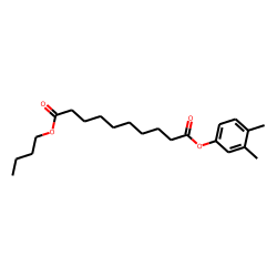 Sebacic acid, butyl 3,4-dimethylphenyl ester