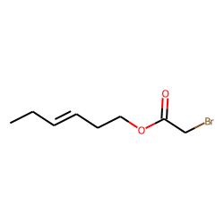 (E)-3-Hexen-1-ol, bromoacetate