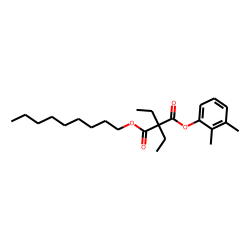 Diethylmalonic acid, 2,3-dimethylphenyl nonyl ester