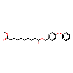 Sebacic acid, ethyl 4-phenoxybenzyl ester