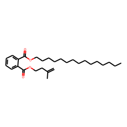 Phthalic acid, 3-methylbut-3-enyl pentadecyl ester