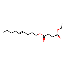 Succinic acid, ethyl non-4-enyl ester