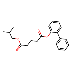 Glutaric acid, 2-biphenyl isobutyl ester