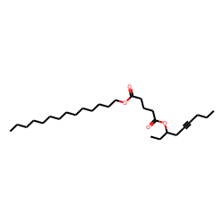 Glutaric acid, non-5-yn-3-yl tetradecyl ester
