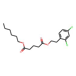 Glutaric acid, 2-(2,4-dichlorophenyl)ethyl hexyl ester