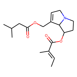 7-Angeloyl-9-methylbutyrylheliotridine