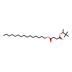 Succinic acid, 3,3-dimethylbut-2-yl pentadecyl ester