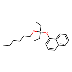 Silane, diethylhexyloxy(1-naphthoxy)-