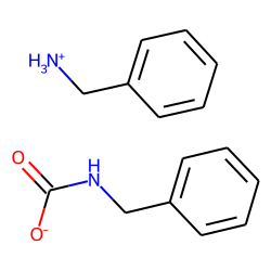 Benzylcarbamic acid, benzylamine salt