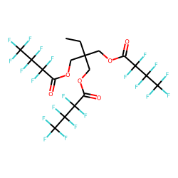 1,1,1-Tris(hydroxymethyl)propane, tri(heptafluorobutyrate)