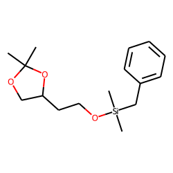 4-(2-Hydroxyethyl)-2,2-dimethyl-1,3-dioxolane, benzyldimethylsilyl ether