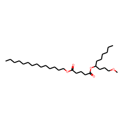 Glutaric acid, 1-methoxydec-4-yl tetradecyl ester