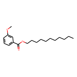 Benzoic acid, 3-methoxy-, undecyl ester