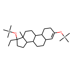 5B-Estran-3-on-17B-ol, 17A-ethyl, TMS