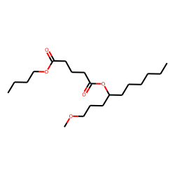 Glutaric acid, butyl 1-methoxydec-4-yl ester