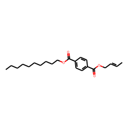 Terephthalic acid, but-2-enyl decyl ester