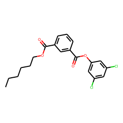 Isophthalic acid, 3,5-dichlorophenyl hexyl ester