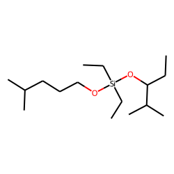 Silane, diethylisohexyloxy(2-methylpent-3-yloxy)-